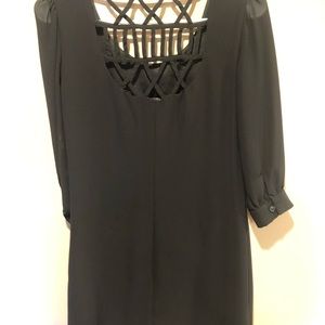 (S) Heartsoul Mini Blouse Dress